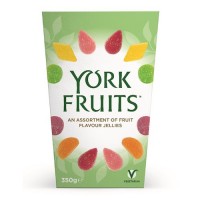 York Fruits - Assortment of Fruit Jellies 350g - Best Before: 05/2025 (10% OFF)